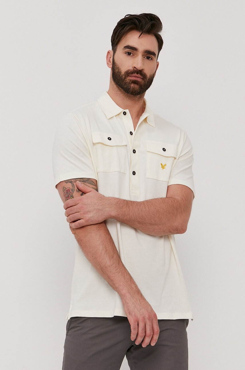 Lyle & Scott Тениска с яка - Pepit.bg