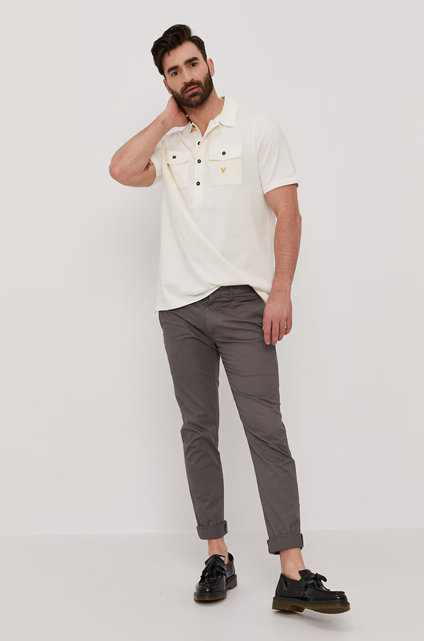 Lyle & Scott Тениска с яка - Pepit.bg