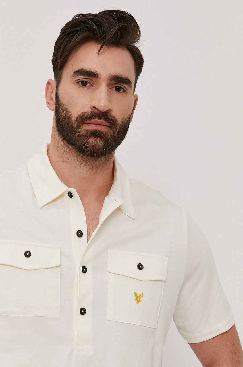 Lyle & Scott Тениска с яка - Pepit.bg