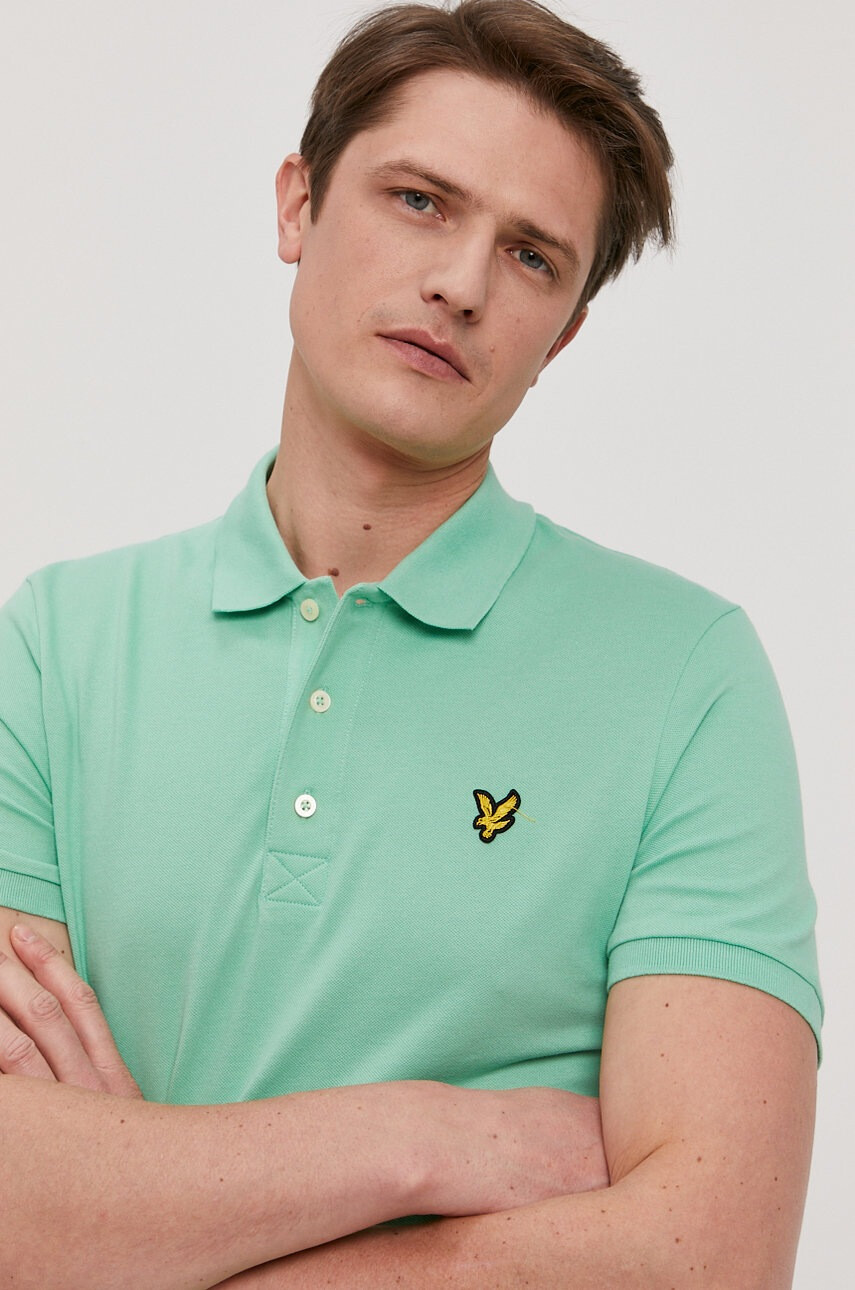 Lyle & Scott Тениска с яка - Pepit.bg