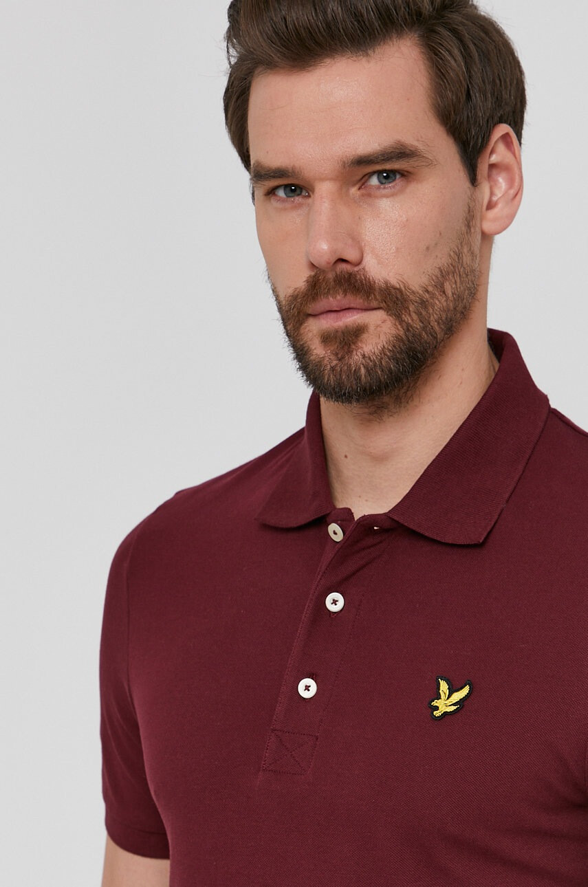 Lyle & Scott Тениска с яка - Pepit.bg