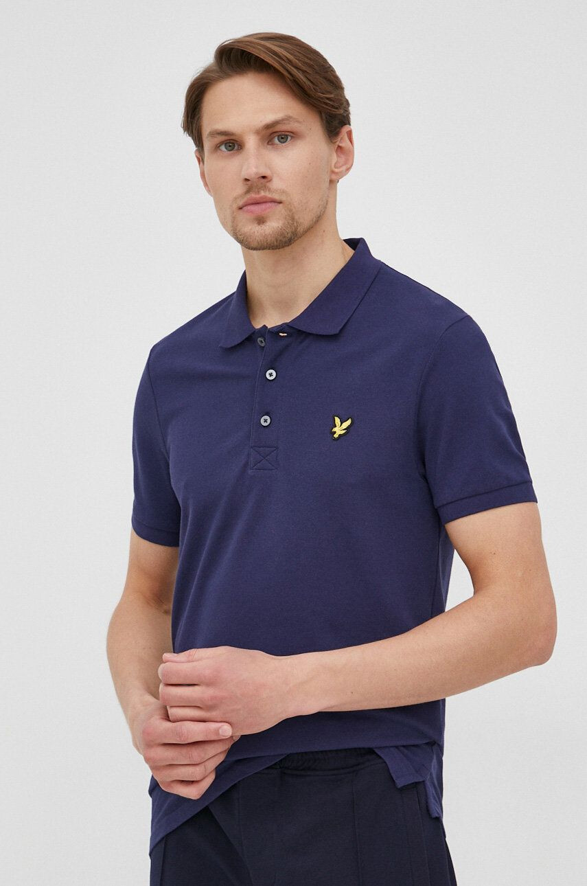 Lyle & Scott Тениска с яка - Pepit.bg