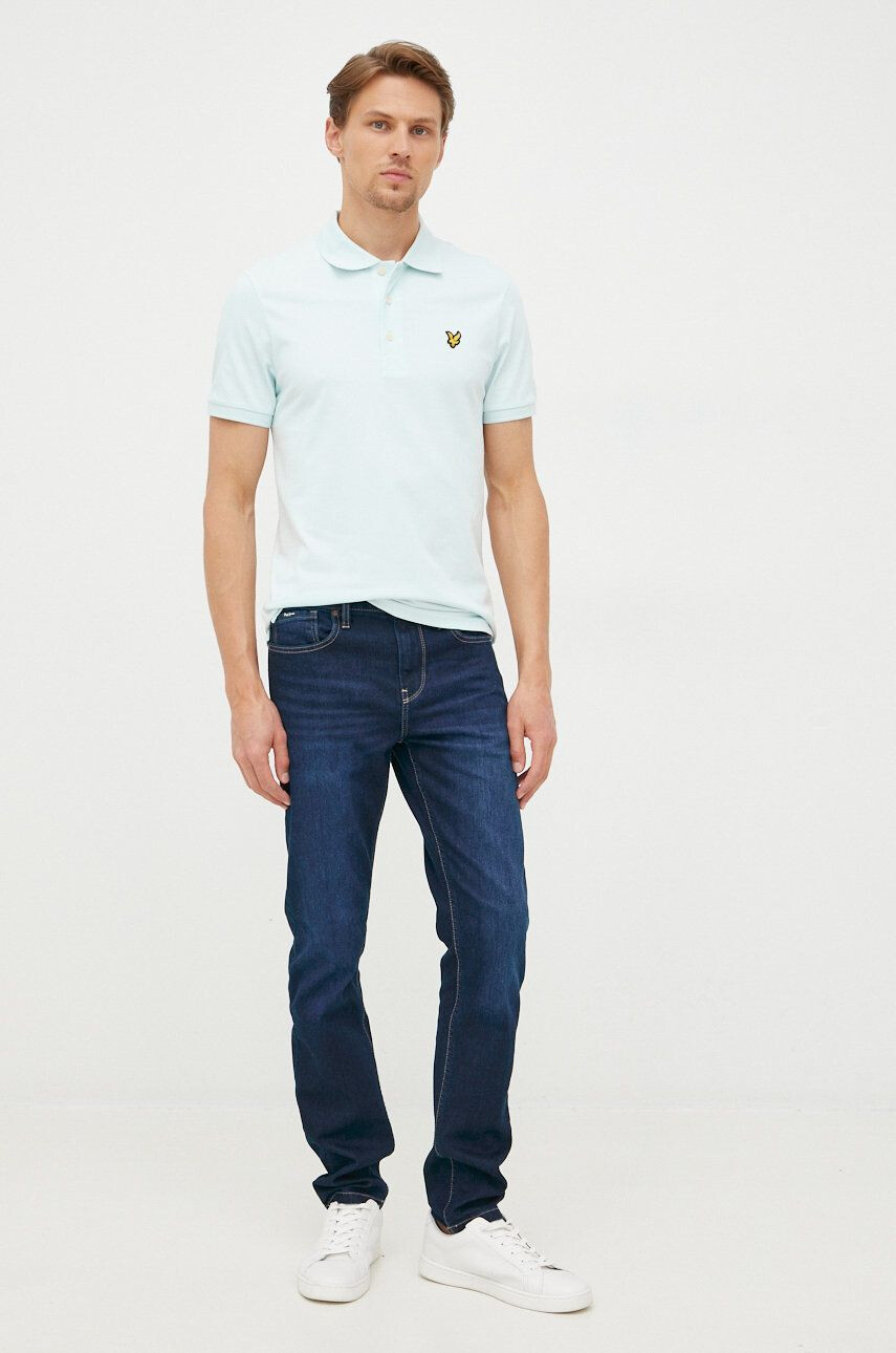 Lyle & Scott Тениска с яка - Pepit.bg