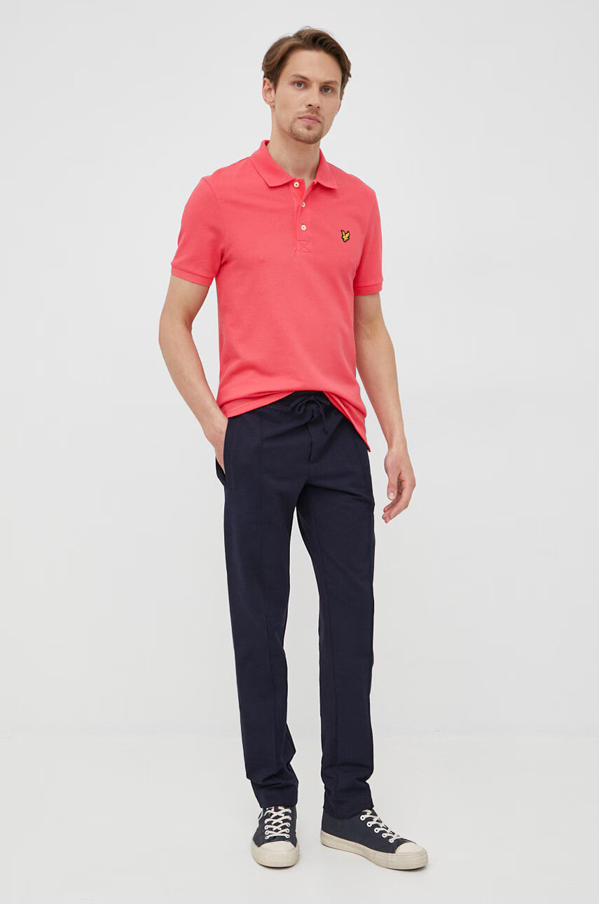 Lyle & Scott Тениска с яка - Pepit.bg