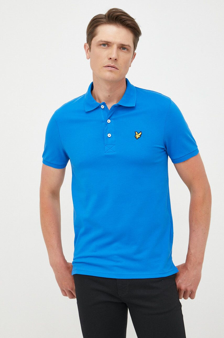 Lyle & Scott Тениска с яка - Pepit.bg