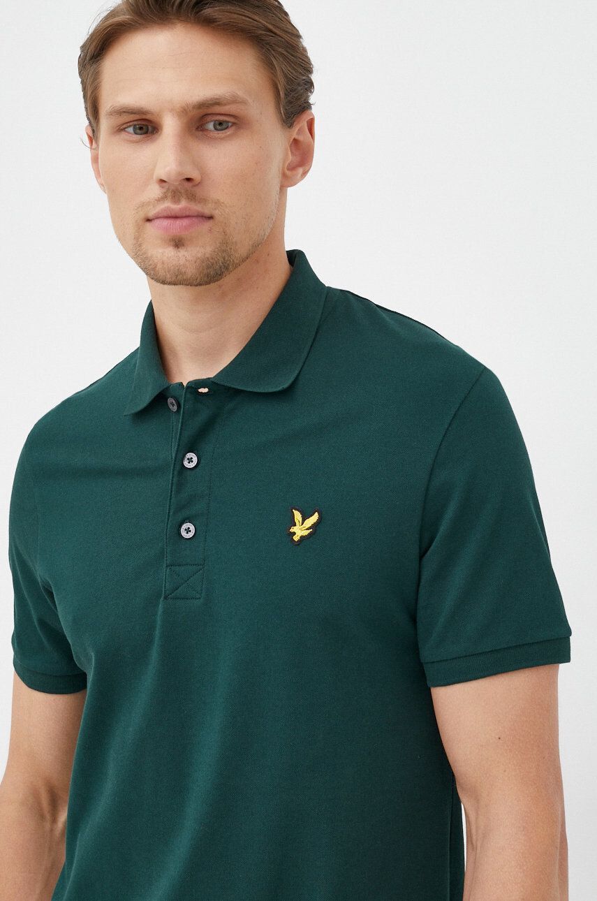 Lyle & Scott Тениска с яка - Pepit.bg