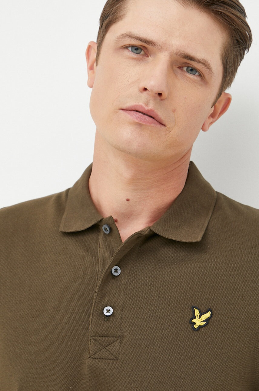 Lyle & Scott Тениска с яка - Pepit.bg