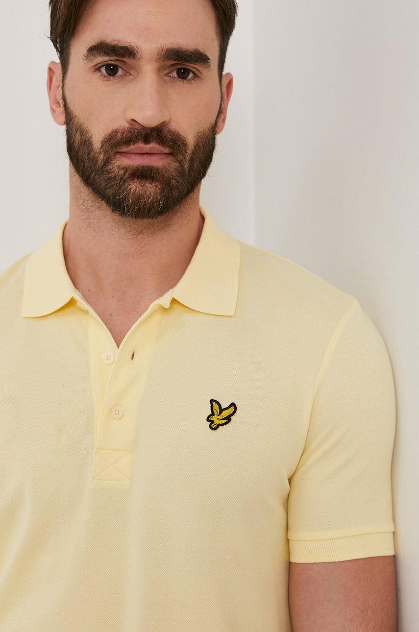 Lyle & Scott Тениска с яка - Pepit.bg