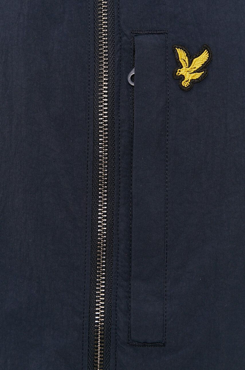 Lyle & Scott Яке мъжко в тъмносиньо с преходна изолация - Pepit.bg