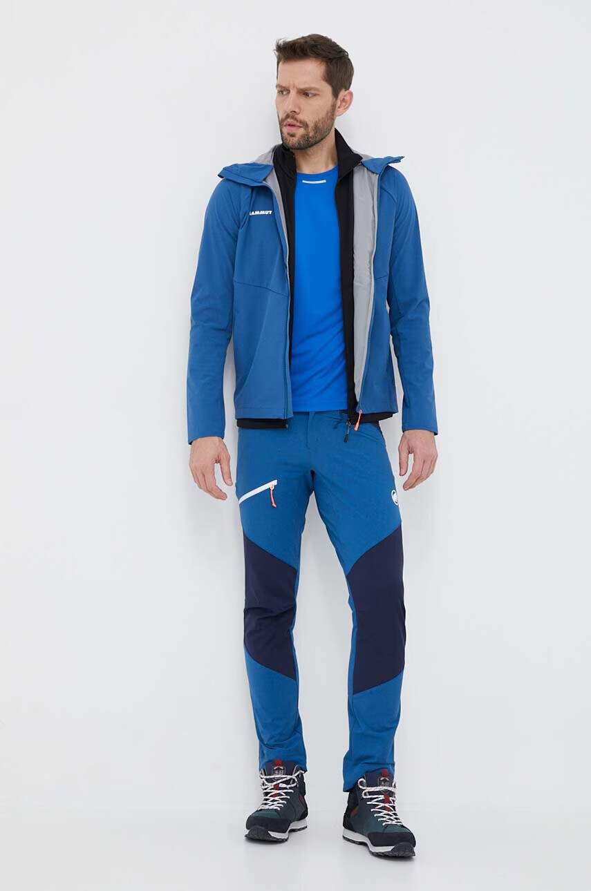 Mammut Спортен суичър Aconcagua Light ML в черно - Pepit.bg
