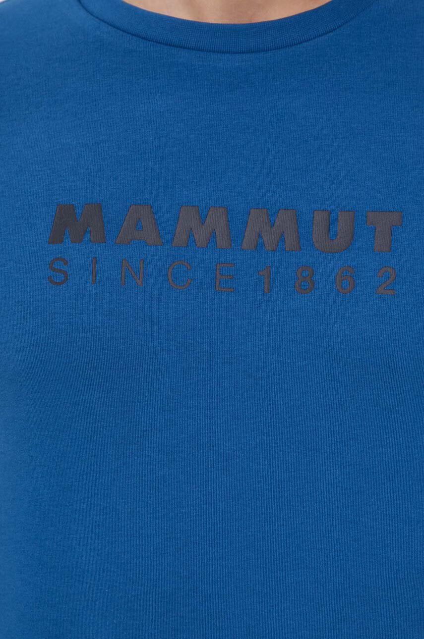 Mammut Спортен суичър Core ML в тъмносиньо с принт - Pepit.bg