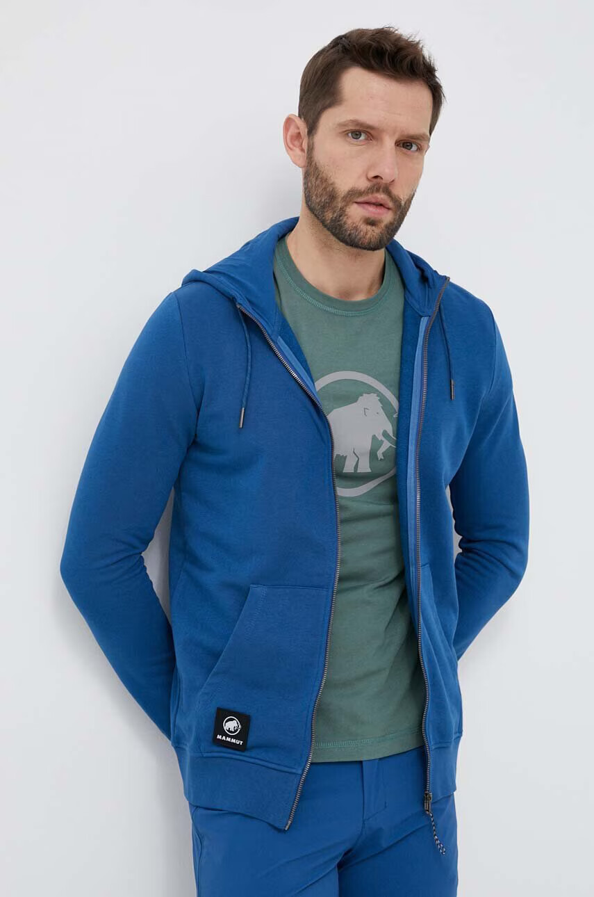 Mammut Спортен суичър ML Hooded в синьо - Pepit.bg