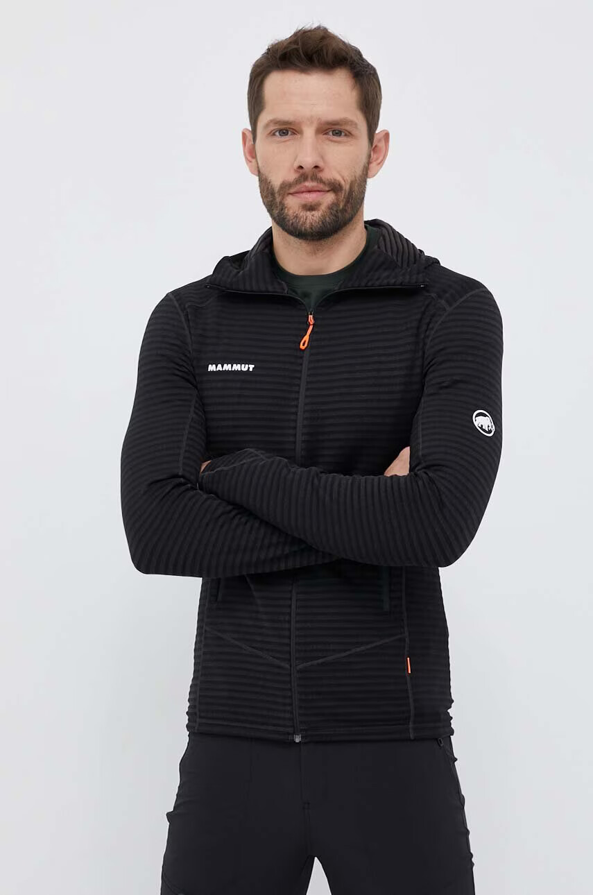 Mammut Спортен суичър Taiss Light ML в черно - Pepit.bg