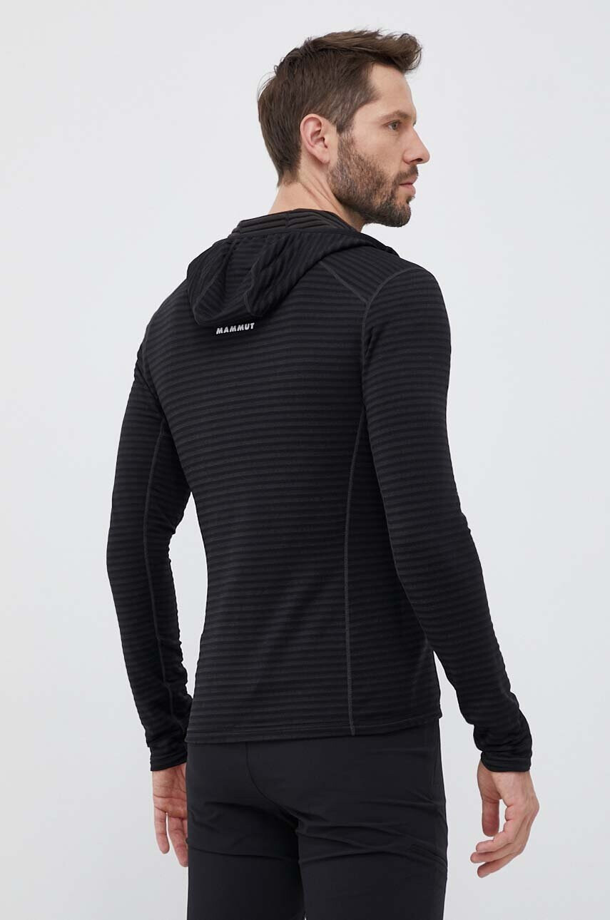 Mammut Спортен суичър Taiss Light ML в черно - Pepit.bg