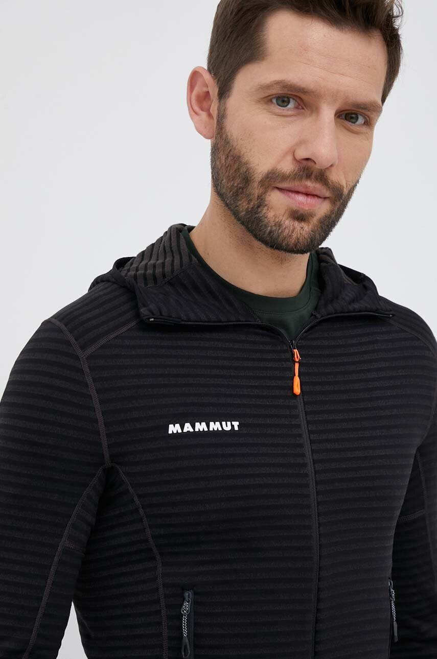 Mammut Спортен суичър Taiss Light ML в черно - Pepit.bg