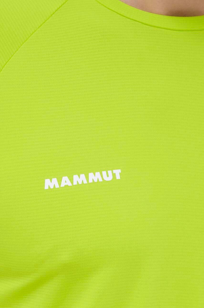 Mammut Спортна тениска Aegility FL в зелено с изчистен дизайн - Pepit.bg