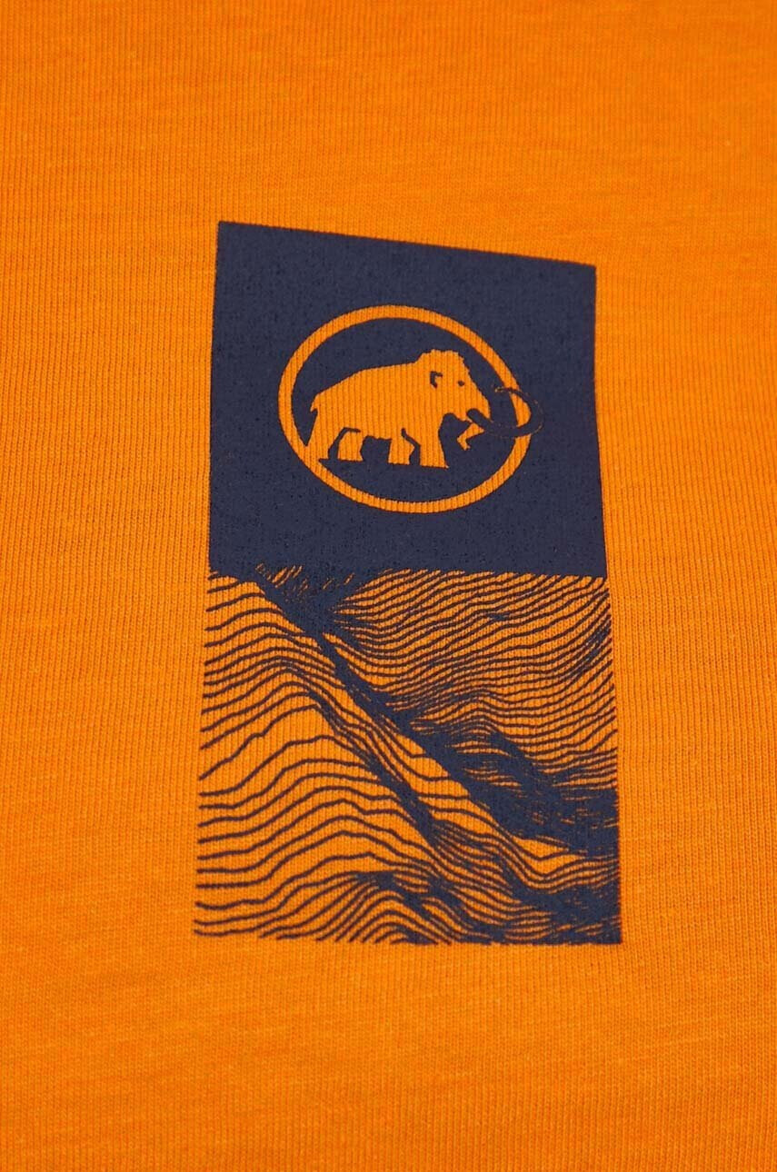 Mammut Спортна тениска Core Emblem в оранжево - Pepit.bg
