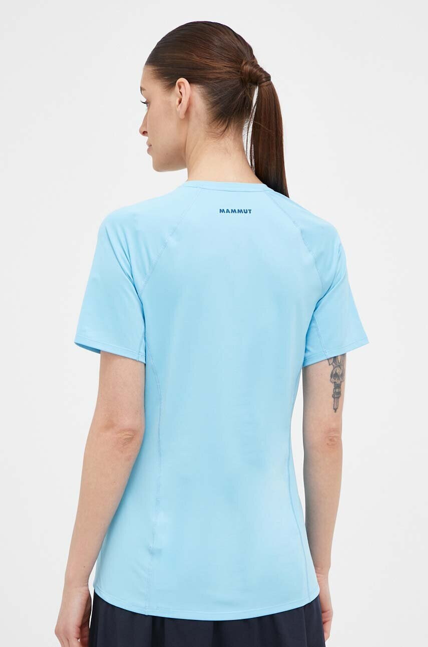 Mammut Спортна тениска Selun FL Logo в синьо - Pepit.bg