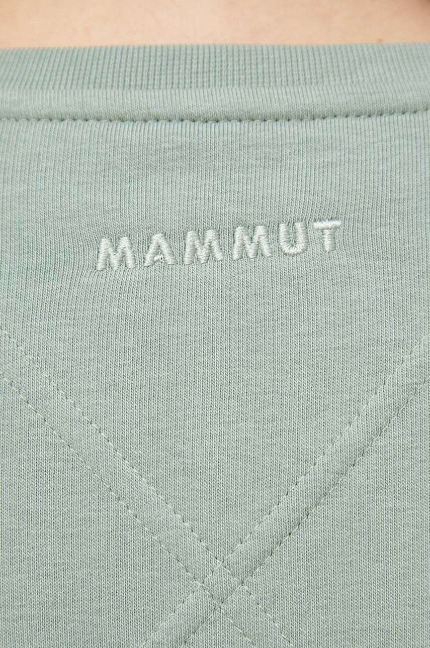 Mammut Суичър Core ML Logo в зелено с принт - Pepit.bg