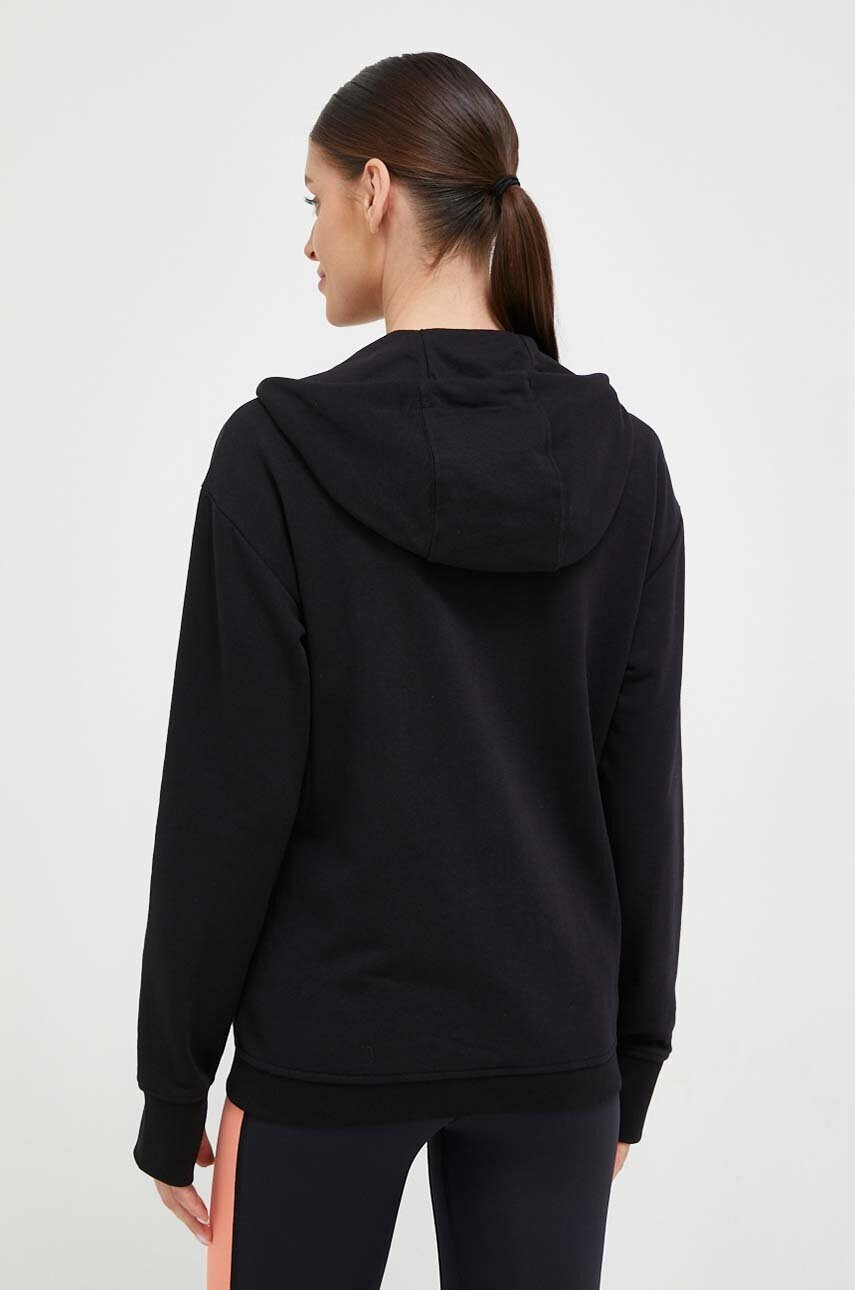Mammut Суичър ML Hooded в черно с качулка с изчистен дизайн - Pepit.bg