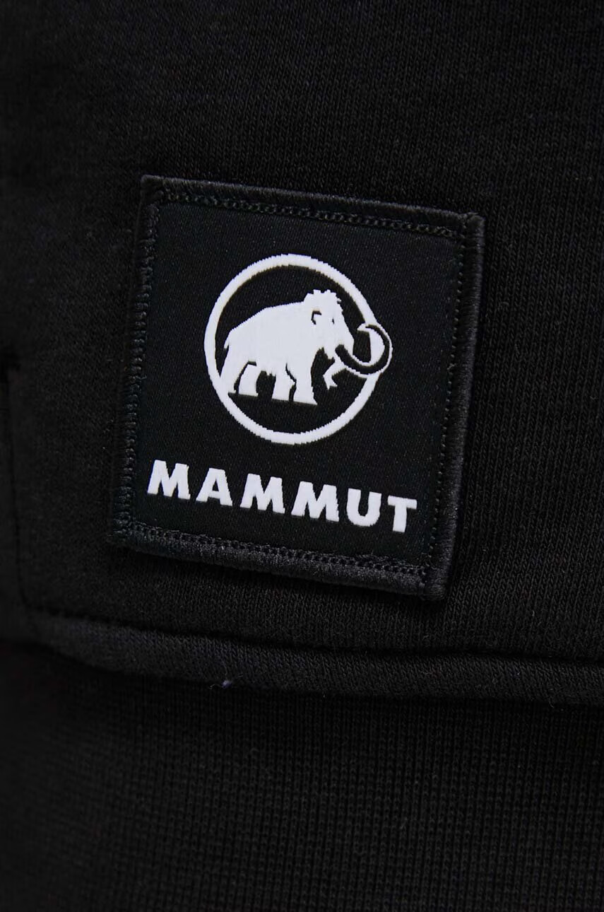 Mammut Суичър ML Hooded в черно с качулка с изчистен дизайн - Pepit.bg