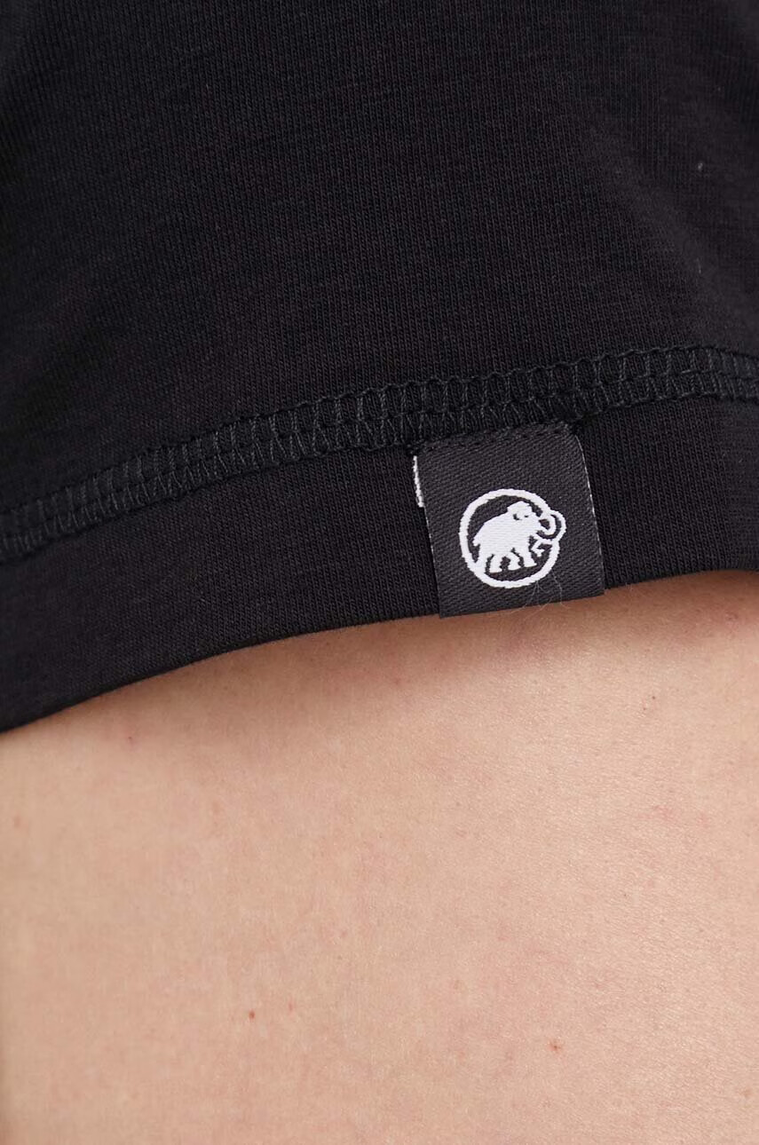 Mammut Тениска Massone Pocket в черно с принт - Pepit.bg