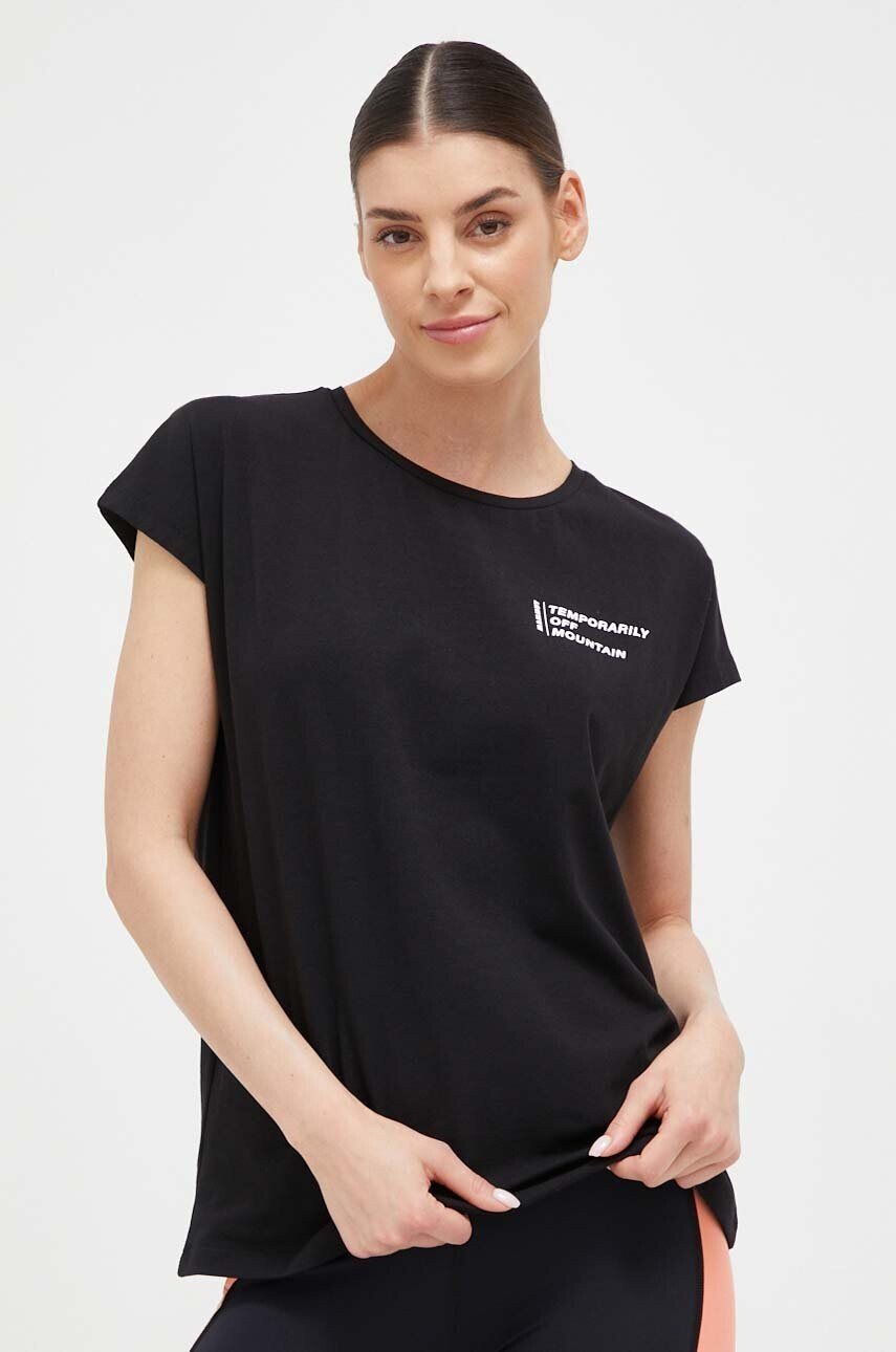 Mammut Тениска Off Mountain в черно - Pepit.bg