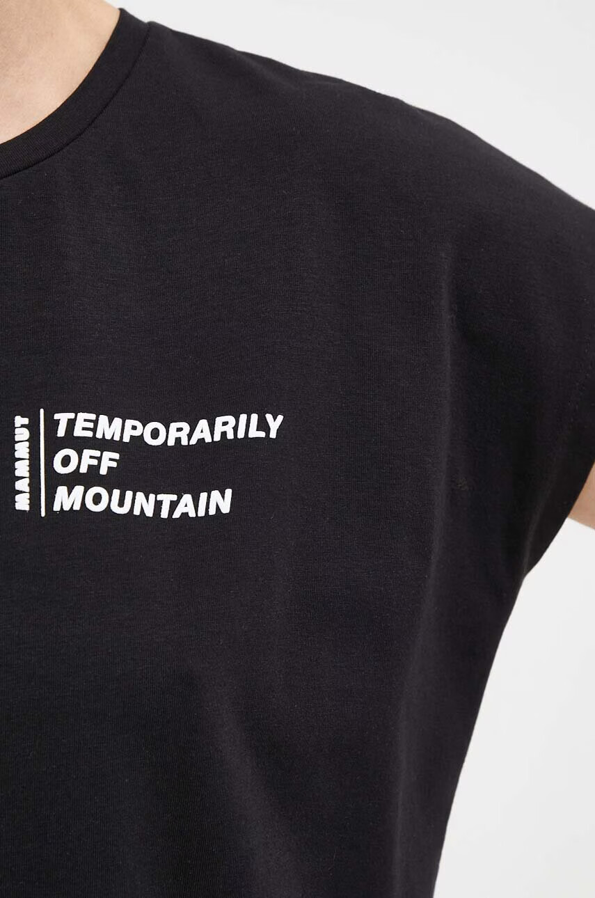 Mammut Тениска Off Mountain в черно - Pepit.bg