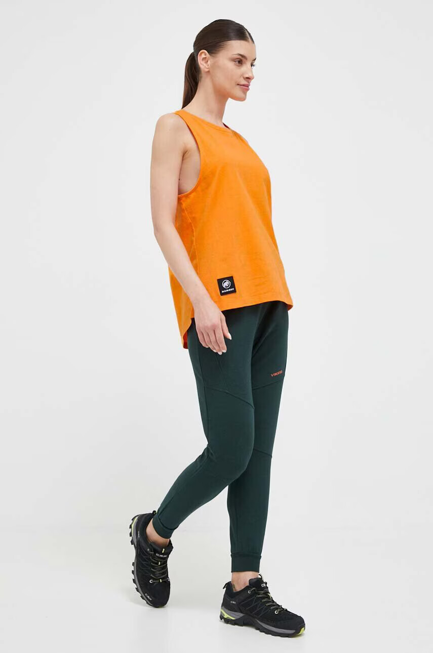 Mammut Топ Massone Patch дамски в оранжево - Pepit.bg