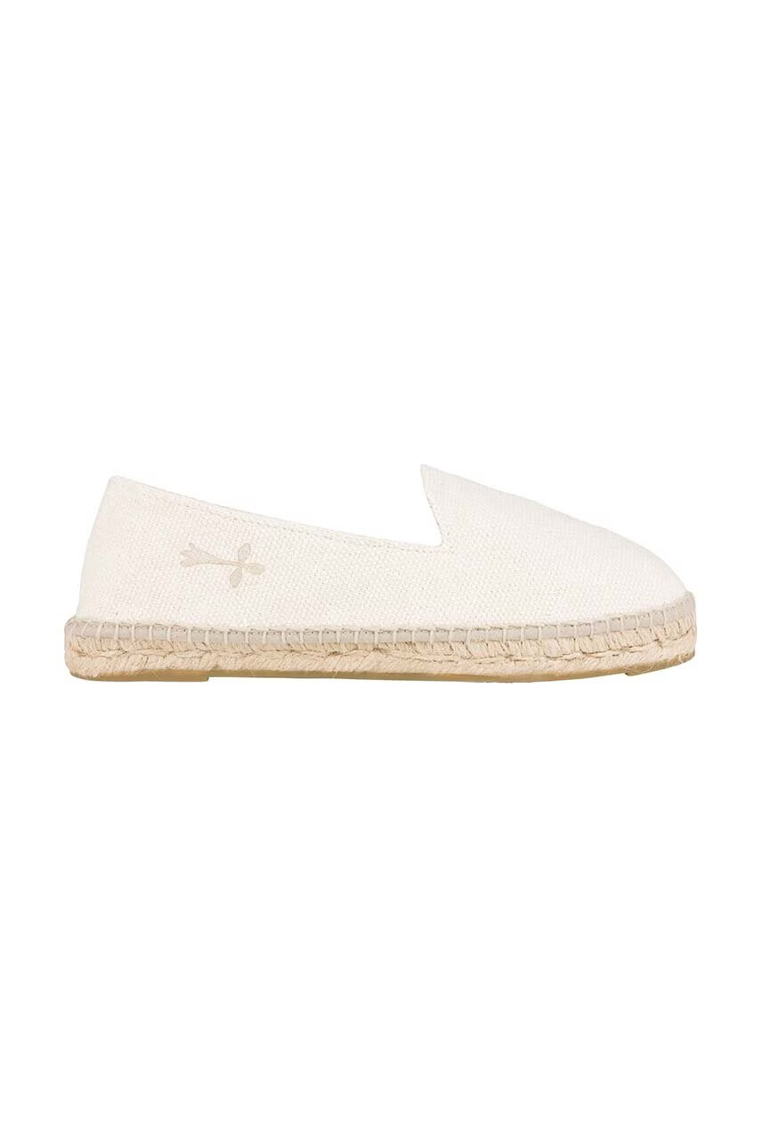 Manebi Еспадрили Flat Espadrilles в бяло O 7.0 N0 - Pepit.bg
