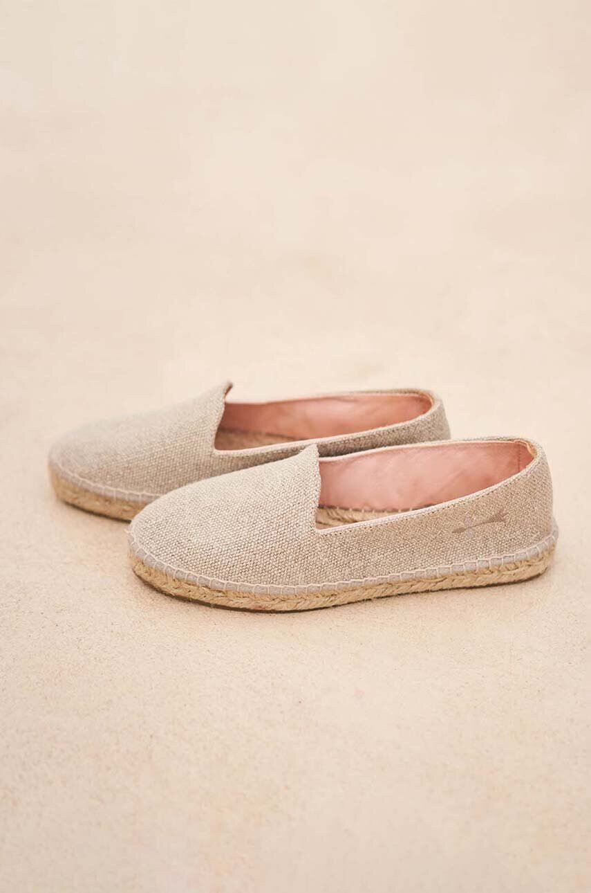 Manebi Еспадрили Flat Espadrilles в бежово O 7.1 N0 - Pepit.bg