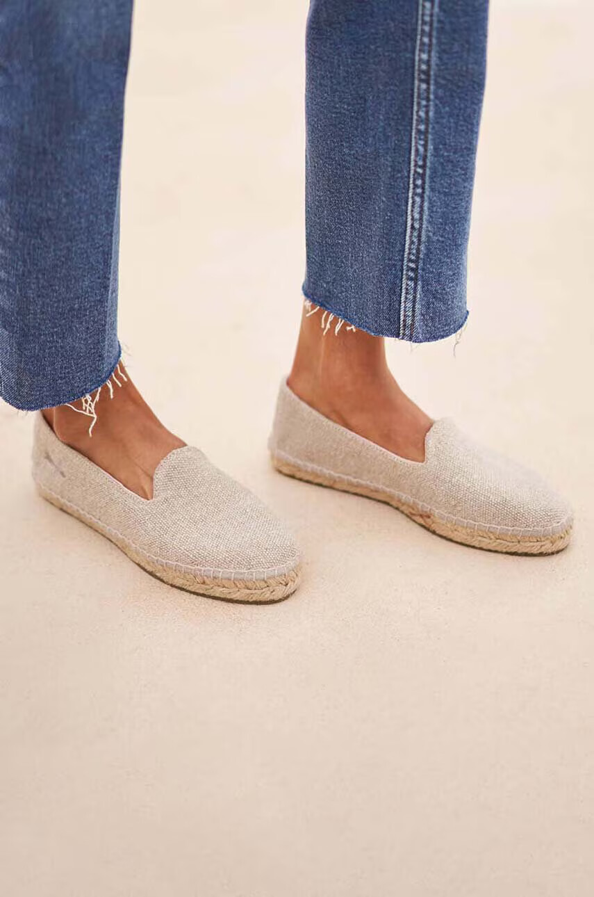 Manebi Еспадрили Flat Espadrilles в бежово O 7.1 N0 - Pepit.bg