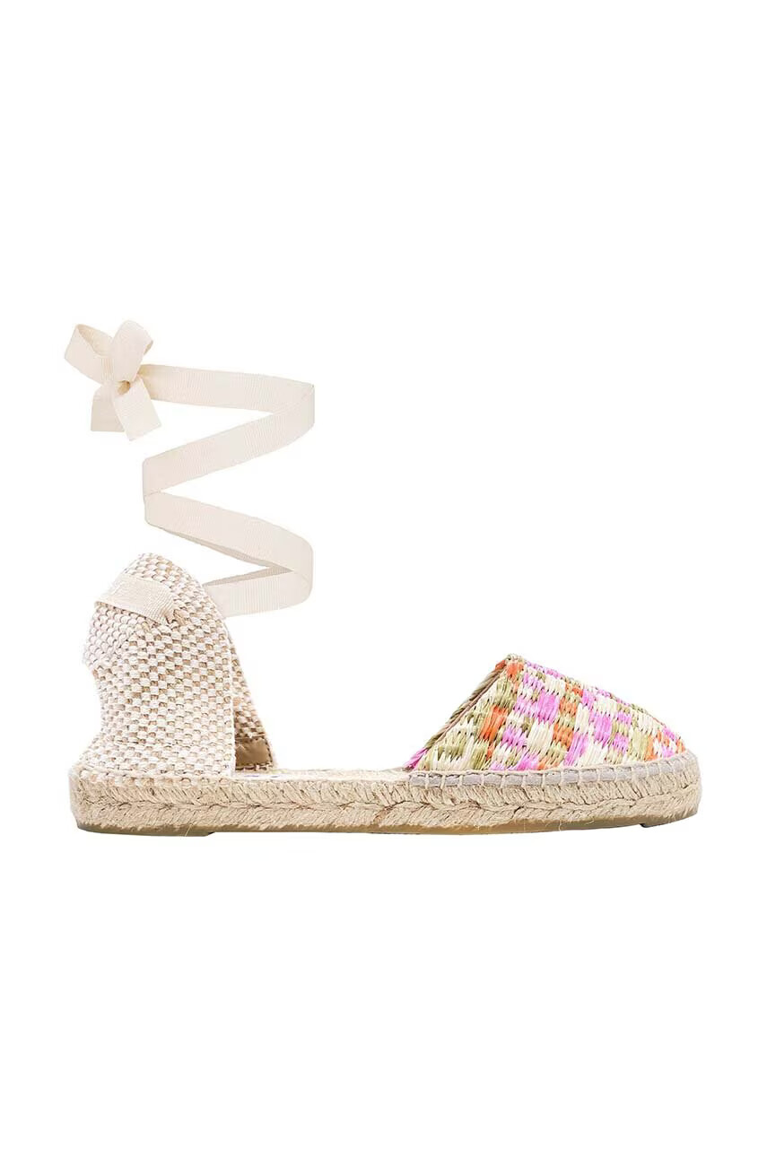 Manebi Еспадрили Flat Valenciana Espadrilles в бежово G 7.0 P0 - Pepit.bg