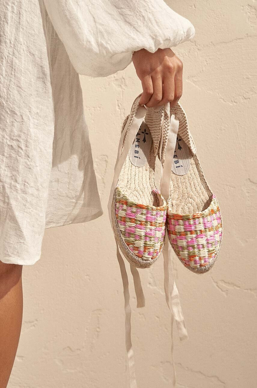 Manebi Еспадрили Flat Valenciana Espadrilles в бежово G 7.0 P0 - Pepit.bg