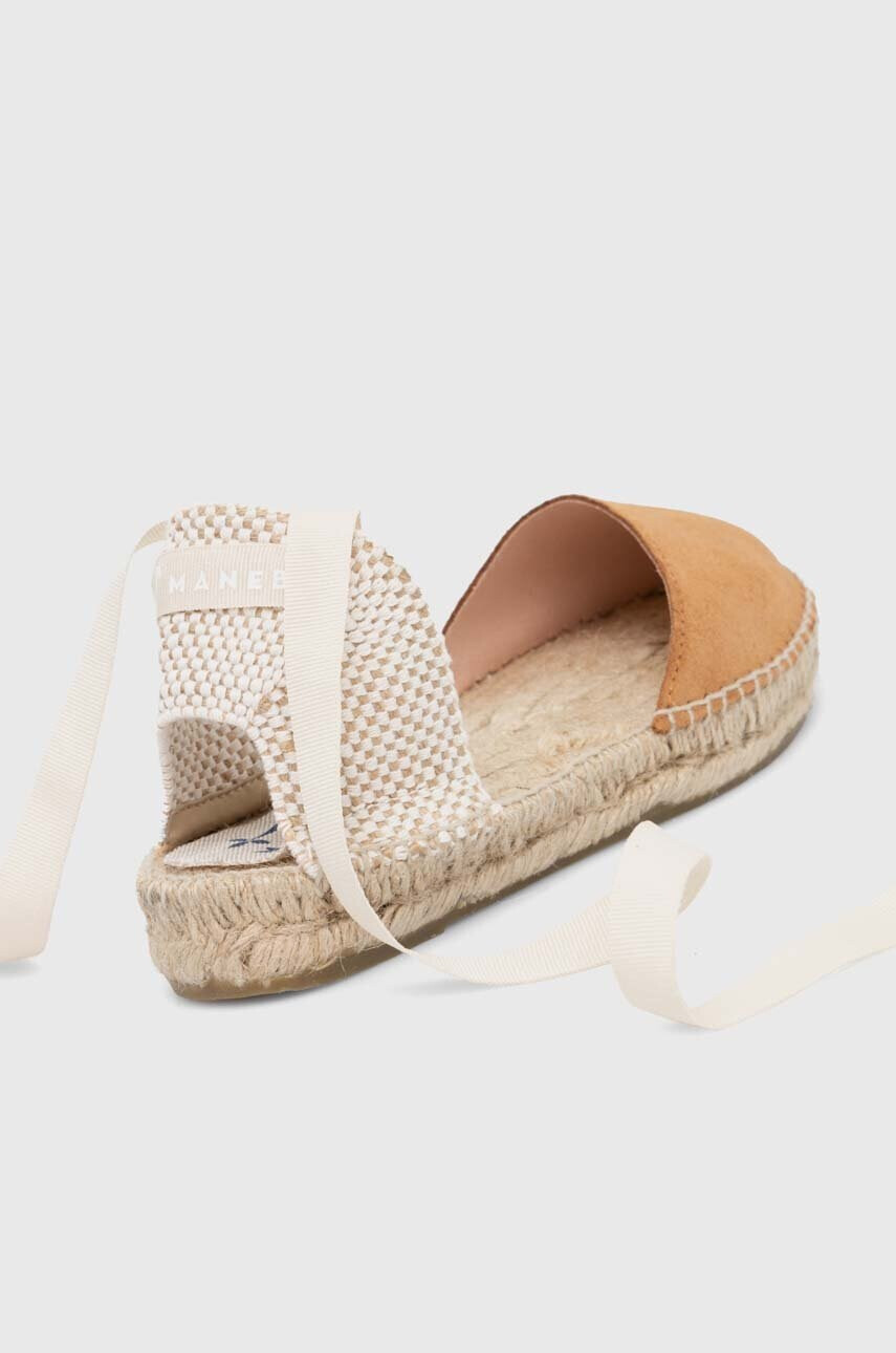 Manebi Еспадрили Flat Valenciana Espadrilles в кафяво R 3.9 P0 - Pepit.bg