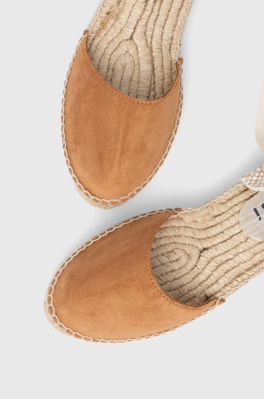 Manebi Еспадрили Flat Valenciana Espadrilles в кафяво R 3.9 P0 - Pepit.bg
