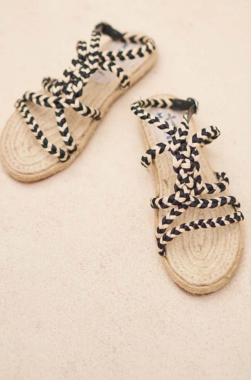 Manebi Сандали Rope Sandals в бежово F 7.5 Y0 - Pepit.bg