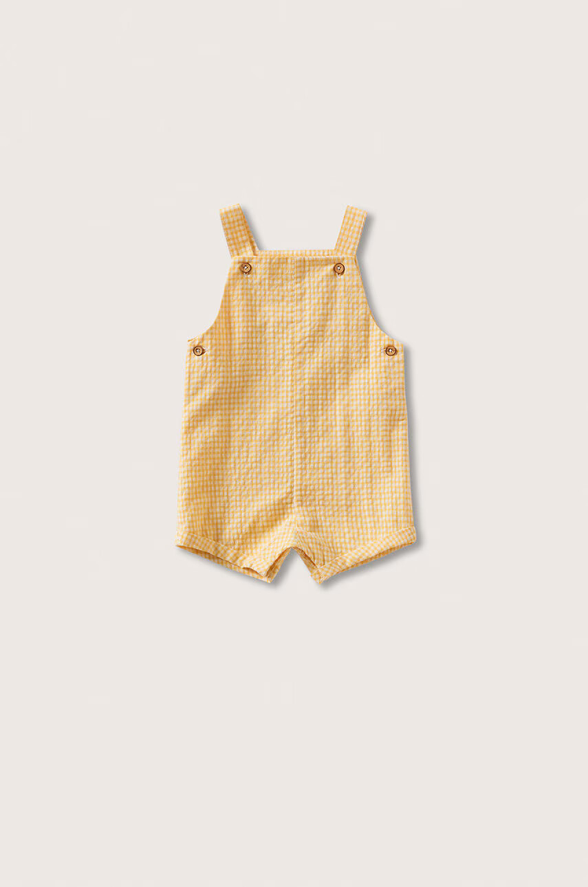 Mango Kids Бебешко боди Samuel - Pepit.bg