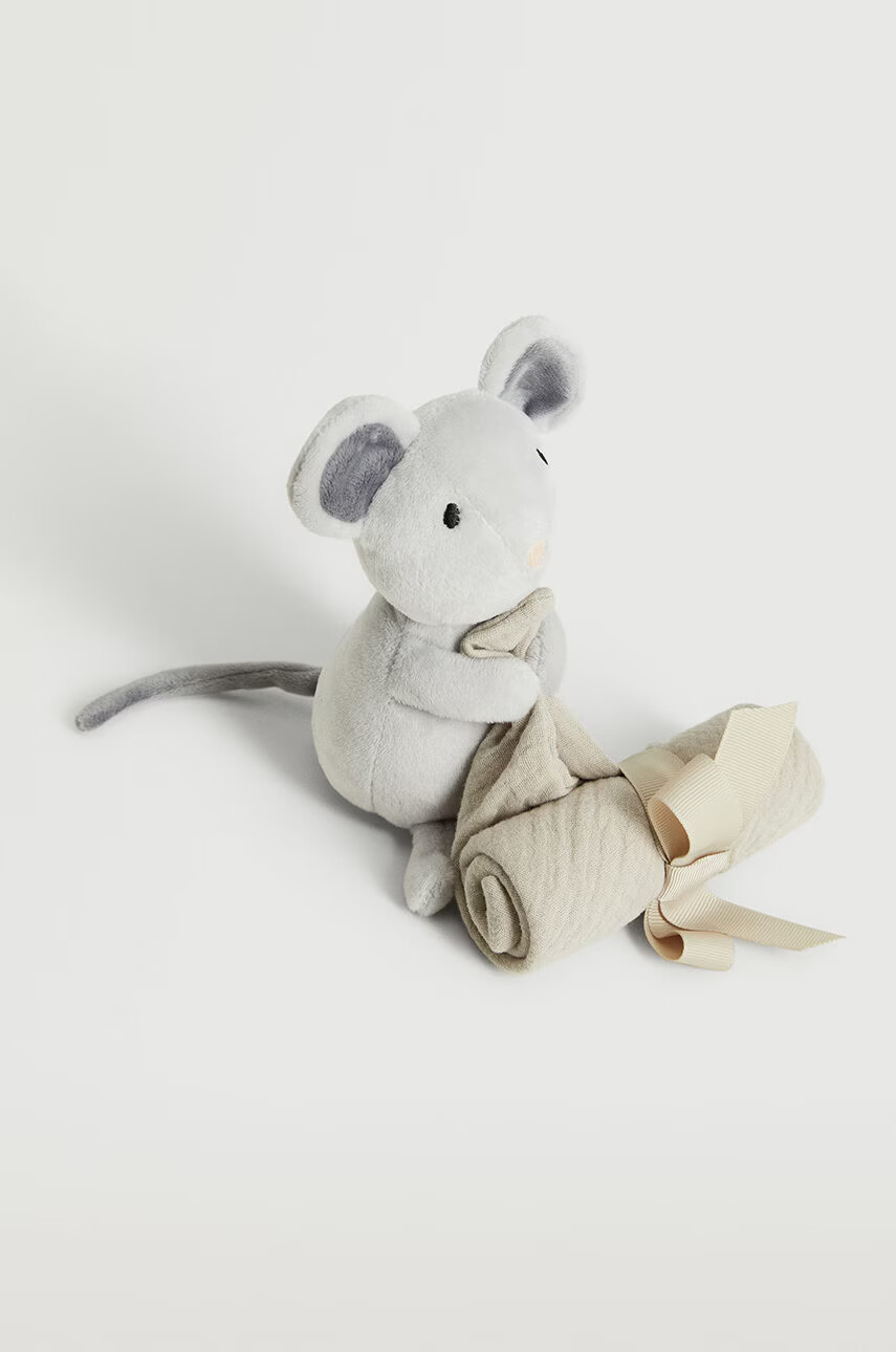 Mango Kids Бебешко одеяло Mouse - Pepit.bg