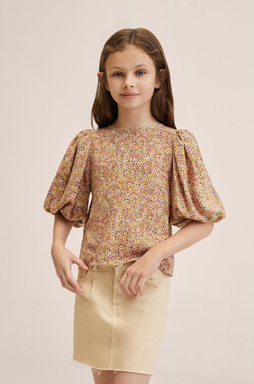 Mango Kids Детска блуза Amapola - Pepit.bg