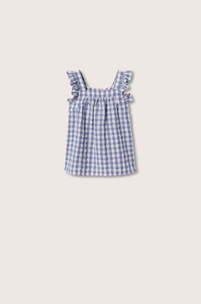 Mango Kids Детска блуза Blueb - Pepit.bg