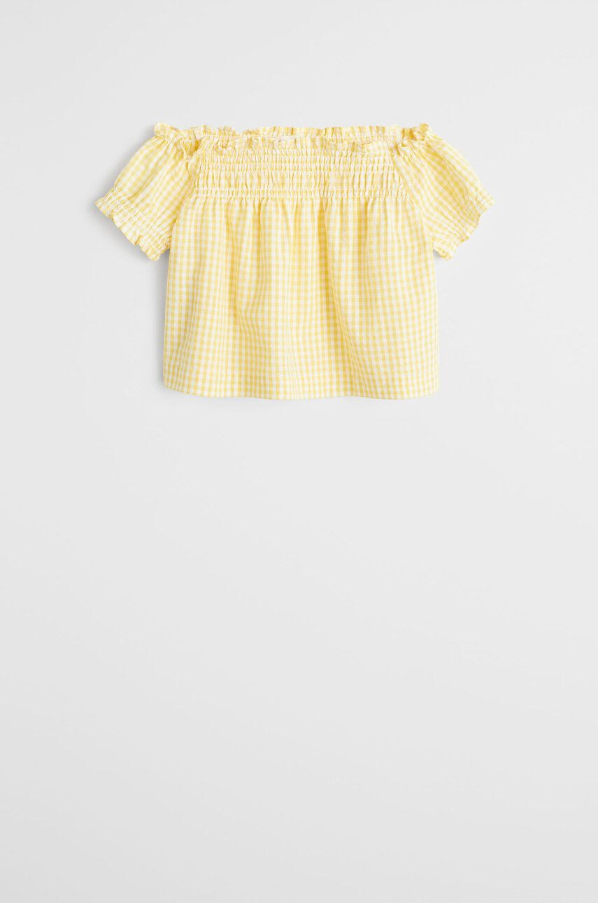 Mango Kids Детска блуза Laia 110-164 cm - Pepit.bg