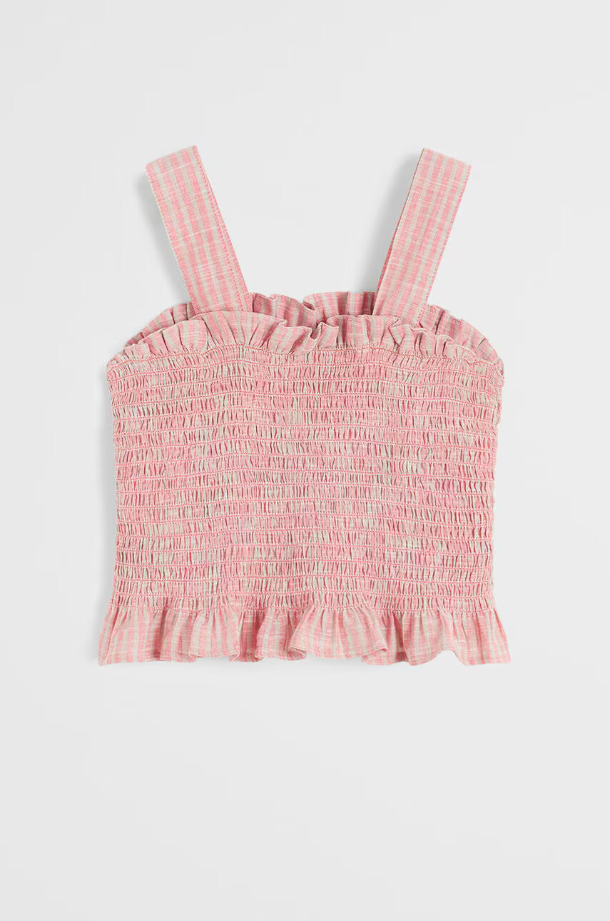 Mango Kids Детска блуза Meri 116-164 cm - Pepit.bg
