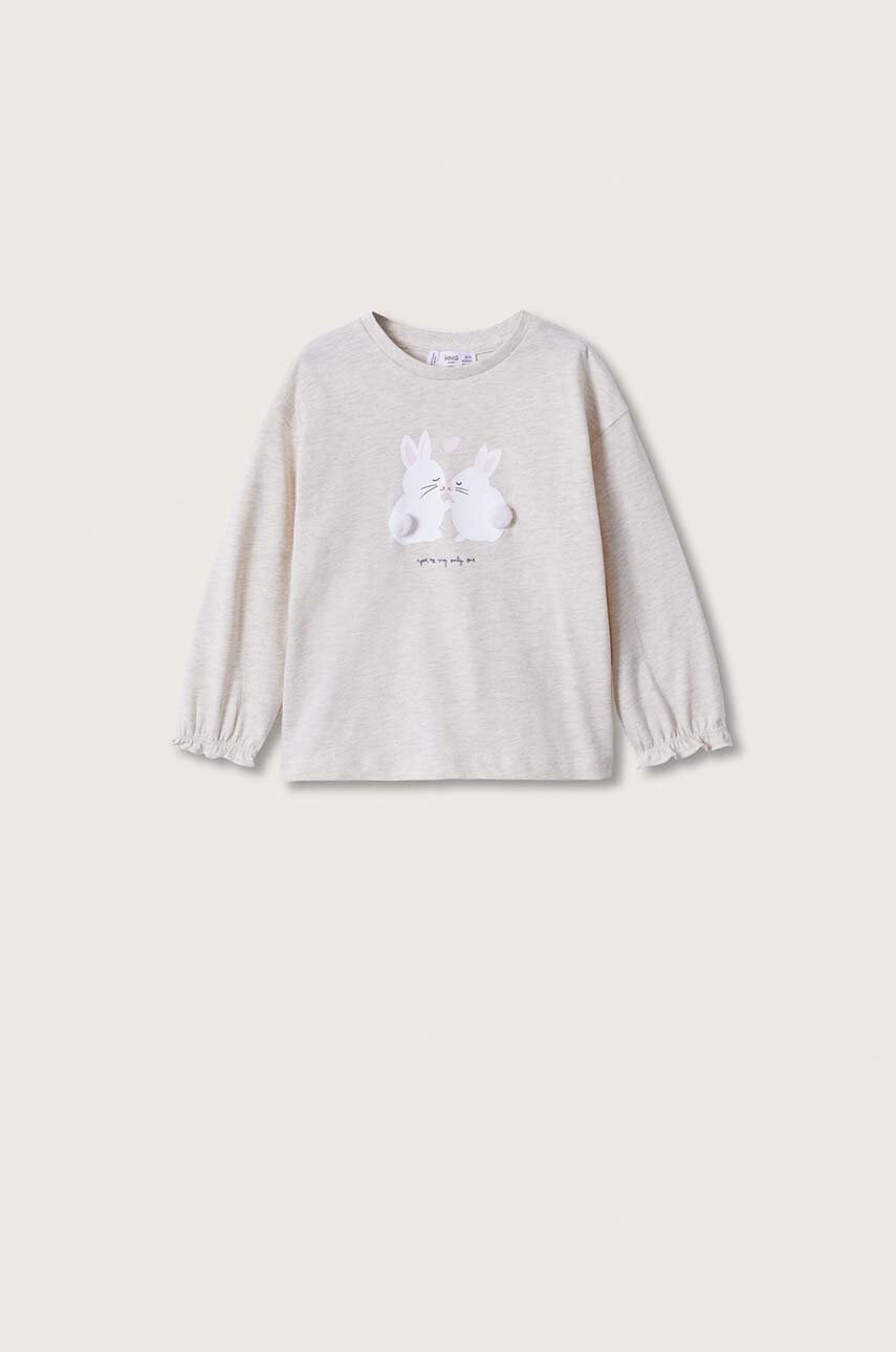 Mango Kids Детска блуза с дълги ръкави - Pepit.bg