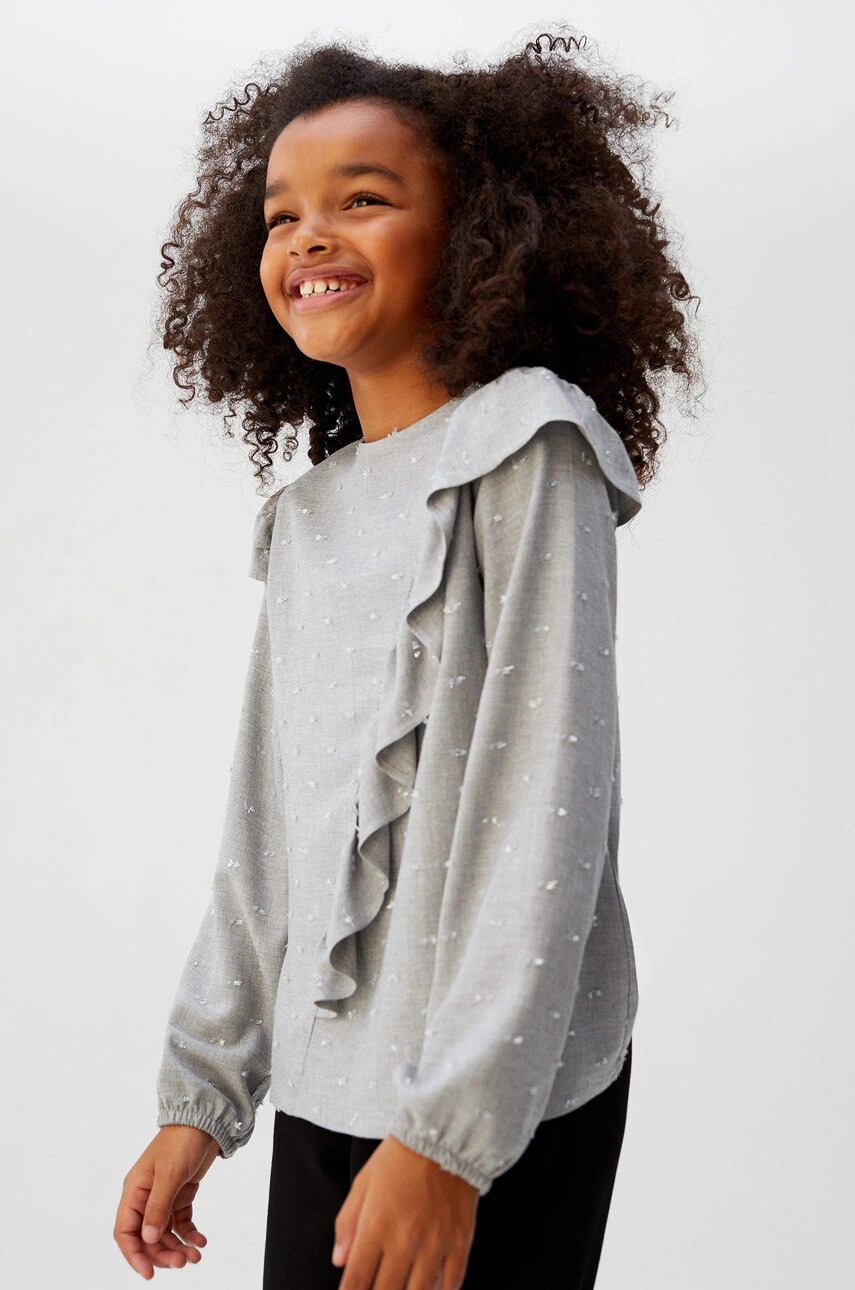 Mango Kids Детска блуза Spot 110-164 cm - Pepit.bg