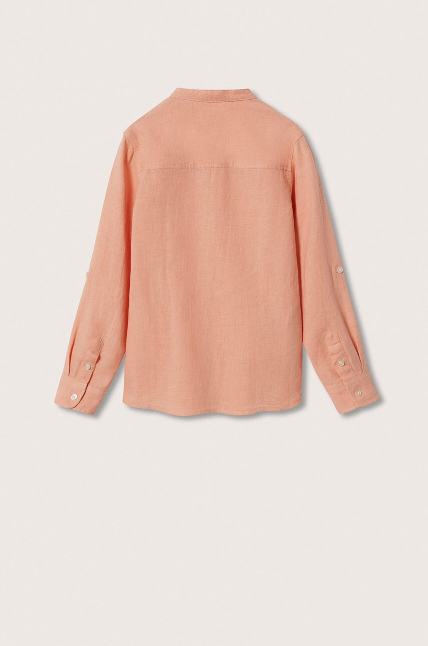 Mango Kids Детска ленена риза Albert - Pepit.bg