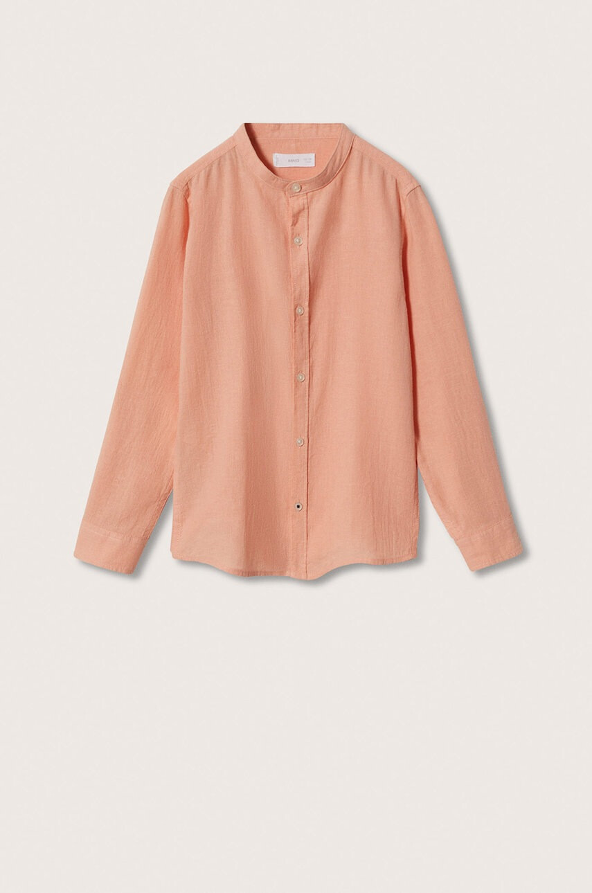 Mango Kids Детска ленена риза Albert - Pepit.bg