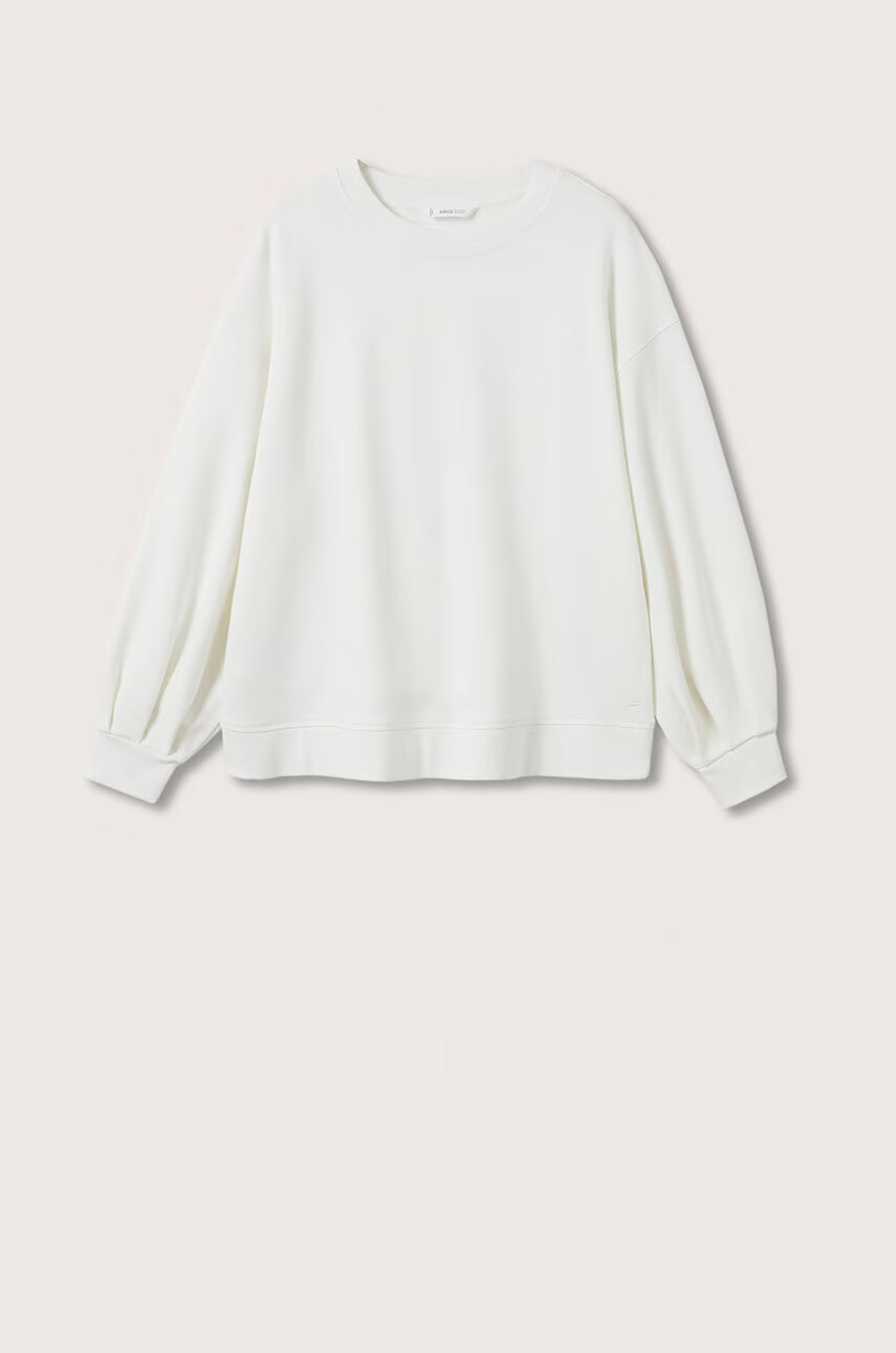 Mango Kids Детска памучна блуза Fluor - Pepit.bg