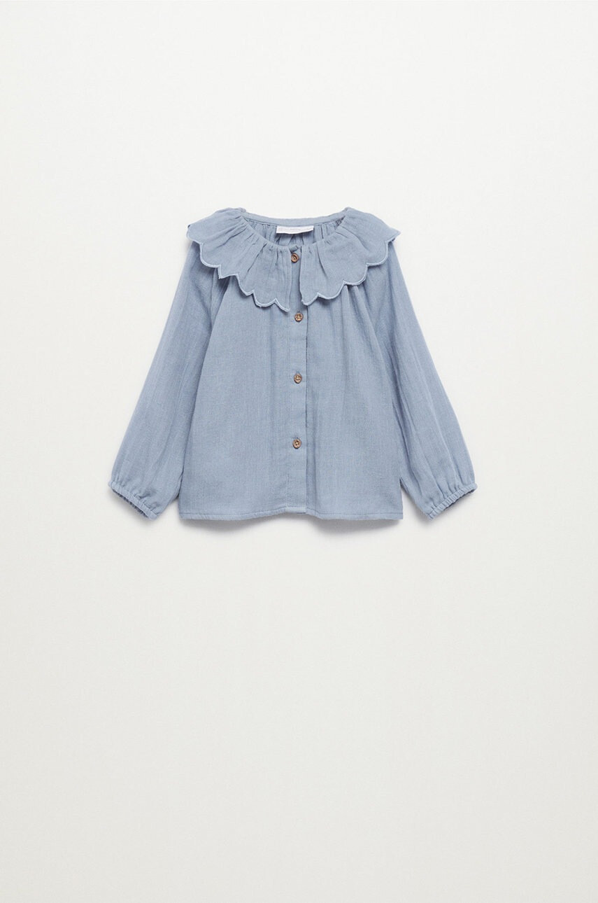 Mango Kids Детска памучна блуза ISABELLA - Pepit.bg