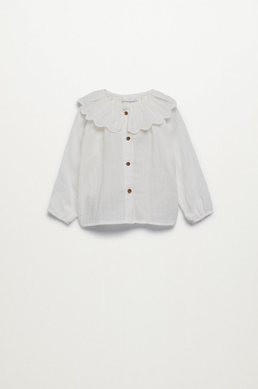 Mango Kids Детска памучна блуза ISABELLA - Pepit.bg